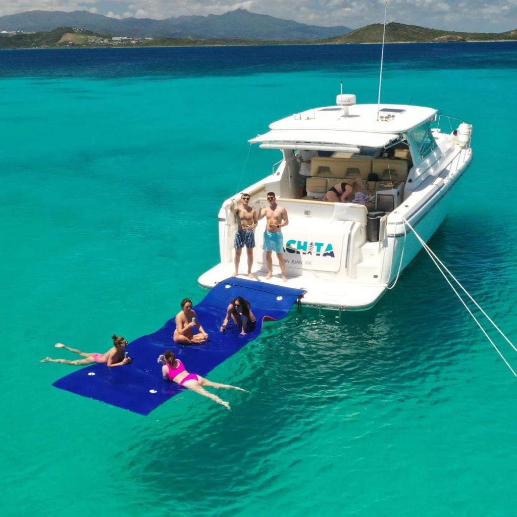 luxury yacht charter in Fajardo Puerto Rico